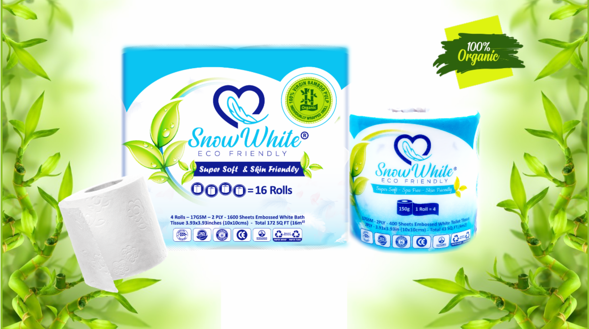 43762 - Snow White - Organic Toilet Paper USA