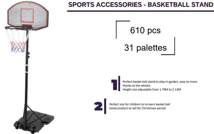 47992 - SPORTS ACCESSORIES - BASKETBALL STAND Europe