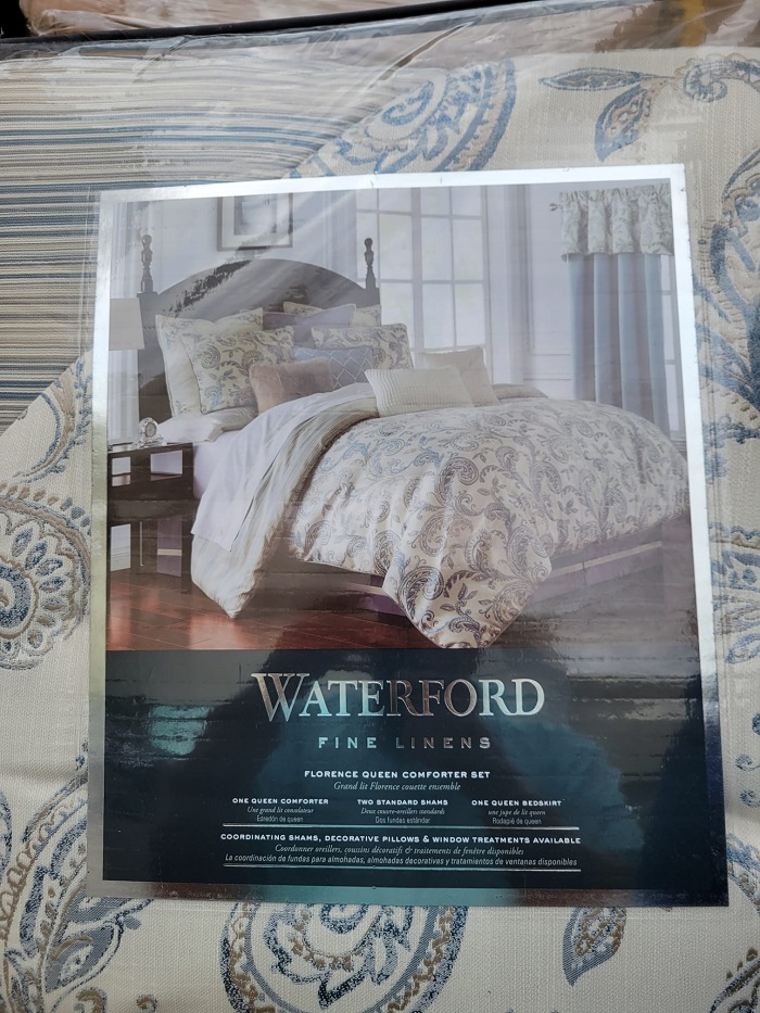 48716 - Waterford Queen size Mattress comforter USA
