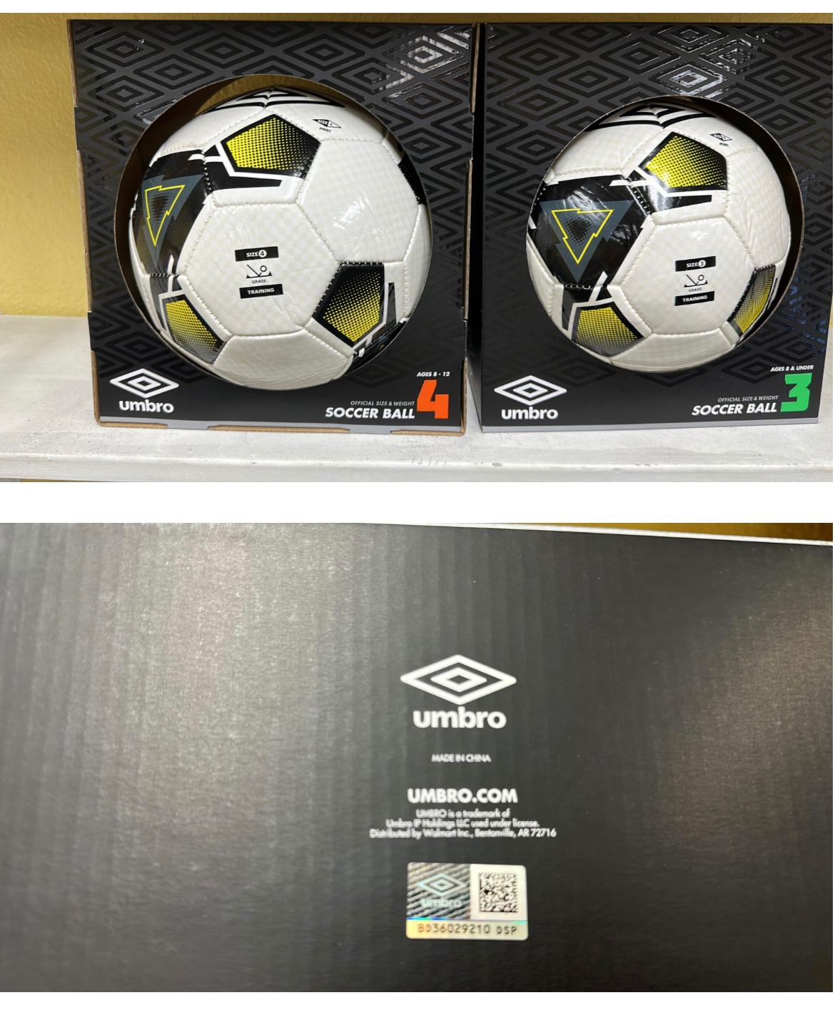 49518 - Umbro  Size 3.4, 5 Adult and Teen Soccer Ball USA