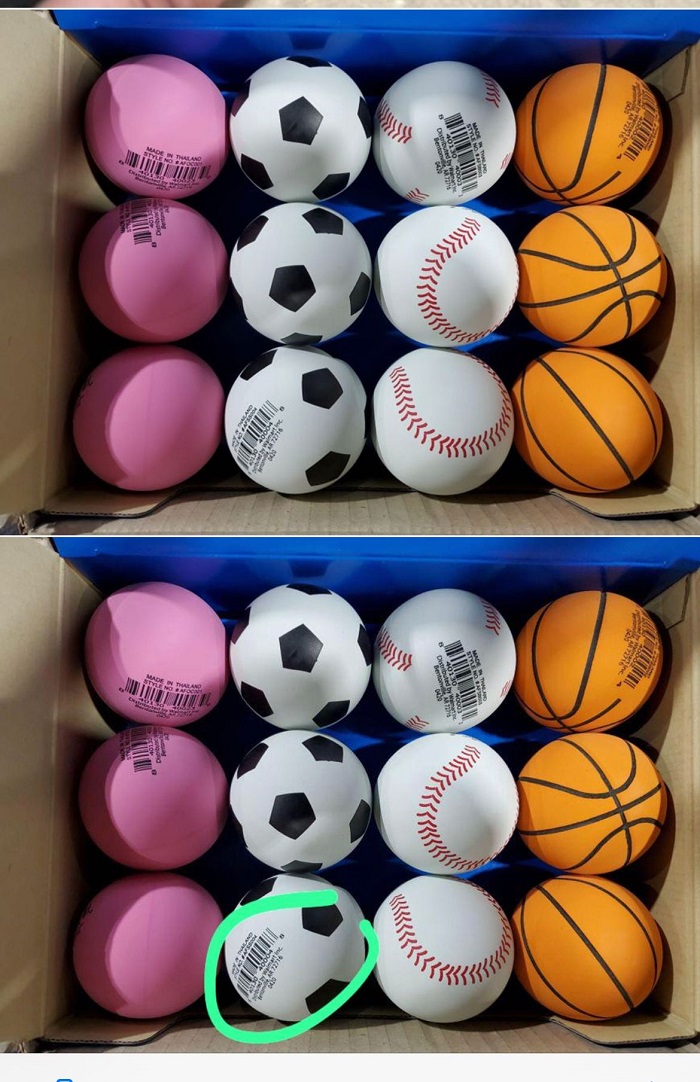 49699 - 2.5" Rubber Playballs USA