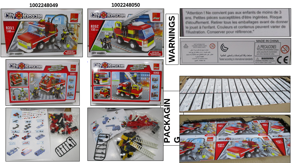 50666 - VARIOUS CONSTRUCTION TOYS Europe