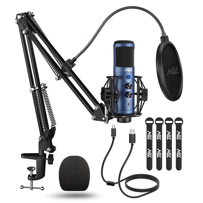 51158 - NLL Studio Podcast Condenser Microphone USA