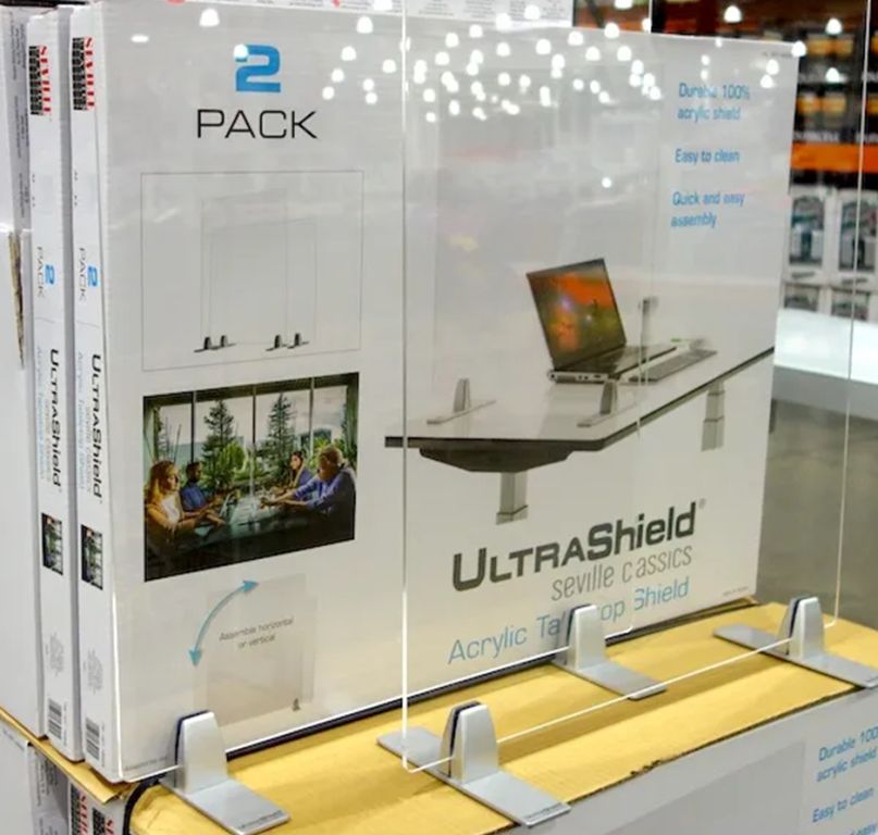 52382 - 2-Pack Desk Ultra Shield USA