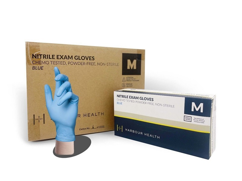 52517 - Harbour Health Chemotherapy Rated Nitrile Exam Gloves USA