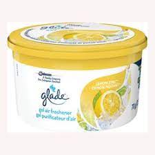 54610 - GLADE Lemon Zing® Scented Gel 2.5 Oz Air Freshener USA